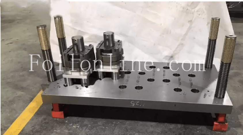 foil contener machine and mould details