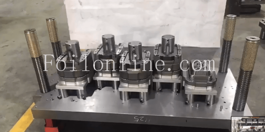aluminium foil container mould price
