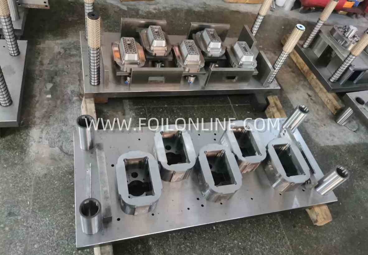 KONIX 5 CAVITY FOIL CONTAINER MOULD