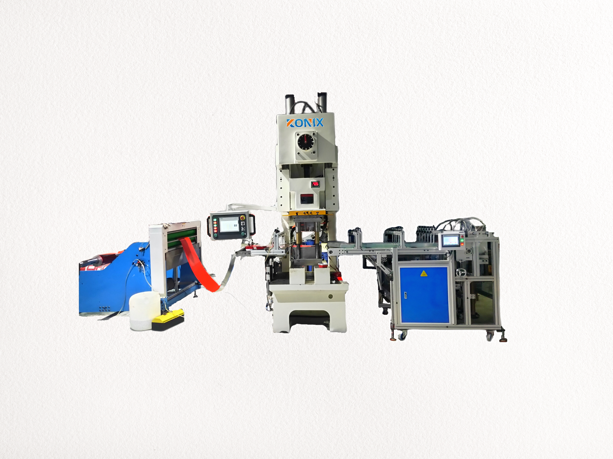 Fully Automatic Aluminium Foil Container Making Machine