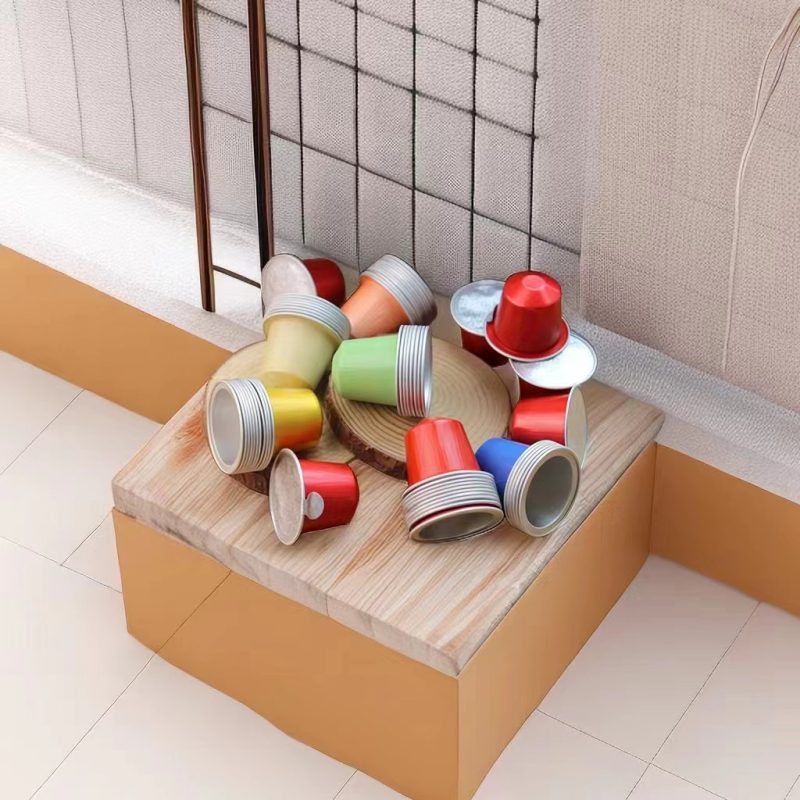 konix aluminum coffee capsules