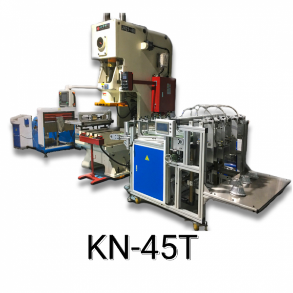 ماكينة تصنيع حاويات رقائق الألومنيوم الأوتوماتيكية KN-45T