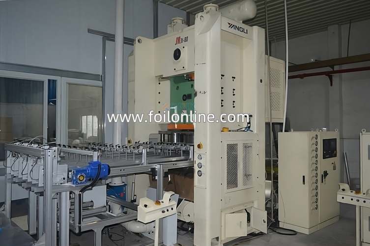 80 Ton Aluminum Foil Container Machine