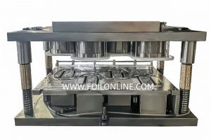 Four Cavities Aluminium Foil Container Mould