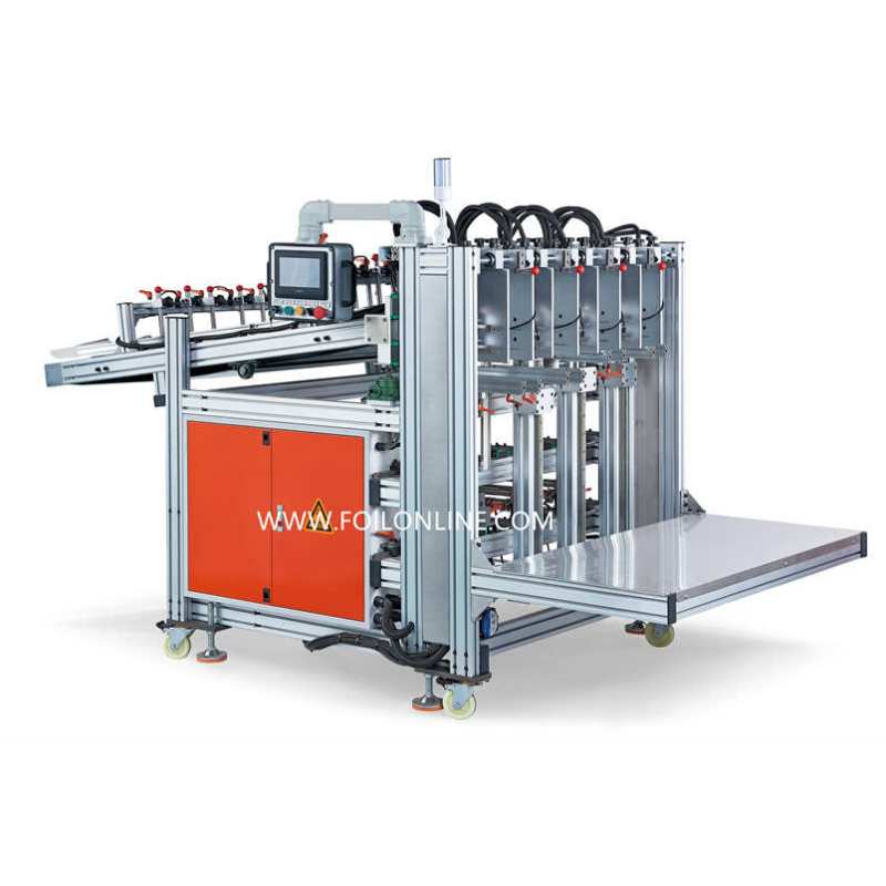 Auto Stacking And Counting Device For Aluminum Containers