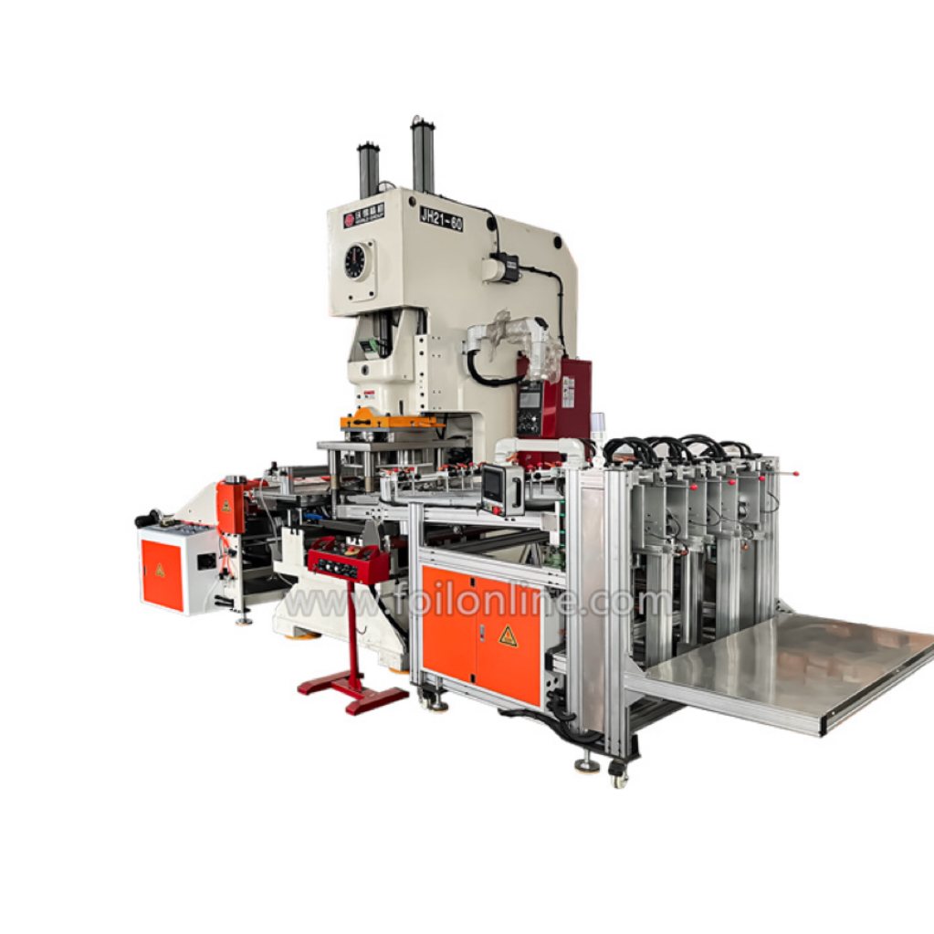 Full Auto Aluminum Foil Container Making Machine